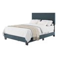thumbnail image 1 of CorLiving Celeste Modern Upholstered Adult Full Sized Bed Frame with Headboard, Box Spring Required, 1 of 6