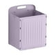 thumbnail image 2 of Caja de almacenamiento plegable de pared | Organizador de armario plegable y cesto para la ropa sucia | Contenedor de plástico multiusos para ropa y juguetes | Azul, rosa, morado y blanco | 15,75 x, 2 of 6