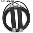 thumbnail image 2 of Speed Jump Rope, - for Gym & Home Fitness Workouts & More - sliver, 2 of 5