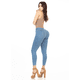 thumbnail image 3 of Pantalón Dama colombiano mezclilla stretch Push Up Jeans Mujer skinny azul acero 7, 3 of 5