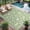 Gray-green/Ivory white, variant on Floral Outdoor Rug, Waterproof Rug, Vintage Reversible Plastic Straw Rugs, Foldable Lightweight UV Resistant Carpet for Picnic Deck Balcony Porch