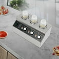 thumbnail image 6 of 110V Commercial Electric Sauce Warmer, Cheese Sauce Dispenser Warmer with 3 Bottles for Homes, Restaurants, 6 of 18