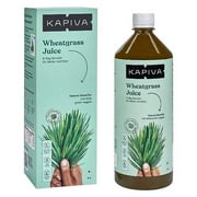 Kapiva Wheatgrass Juice 1L | Ayurvedic Juice for Detoxification | High Chlorophyll, 8th Day harvested Wheatgrass | No Added Sugar