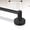 Matte Black, variant on Gold Magnetic Curtain Rod for Door:Magnet Curtain Rods for Classroom Whiteboard,Small Adjustable Magnetic Towel Bar,Tool-Free French Magnet Pole with Leather Protective Cover No Drilling 16-28"