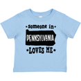 thumbnail image 3 of Inktastic Someone in Pennsylvania Loves Me Boys or Girls Baby T-Shirt, 3 of 5