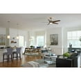 thumbnail image 5 of P250061-009-30-Progress Lighting-Byars - 5 Blade Ceiling Fan with Light Kit In Transitional Style-16 Inches Tall and 54 Inches Wide-Brushed Nickel, 5 of 9