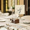 thumbnail image 6 of 10 Pack 8.75 inch Tall Table Number Holders Place Card Holder Table Picture Holder Wire Photo Holder Clips Picture Memo Note Photo Stand (Silver), 6 of 6