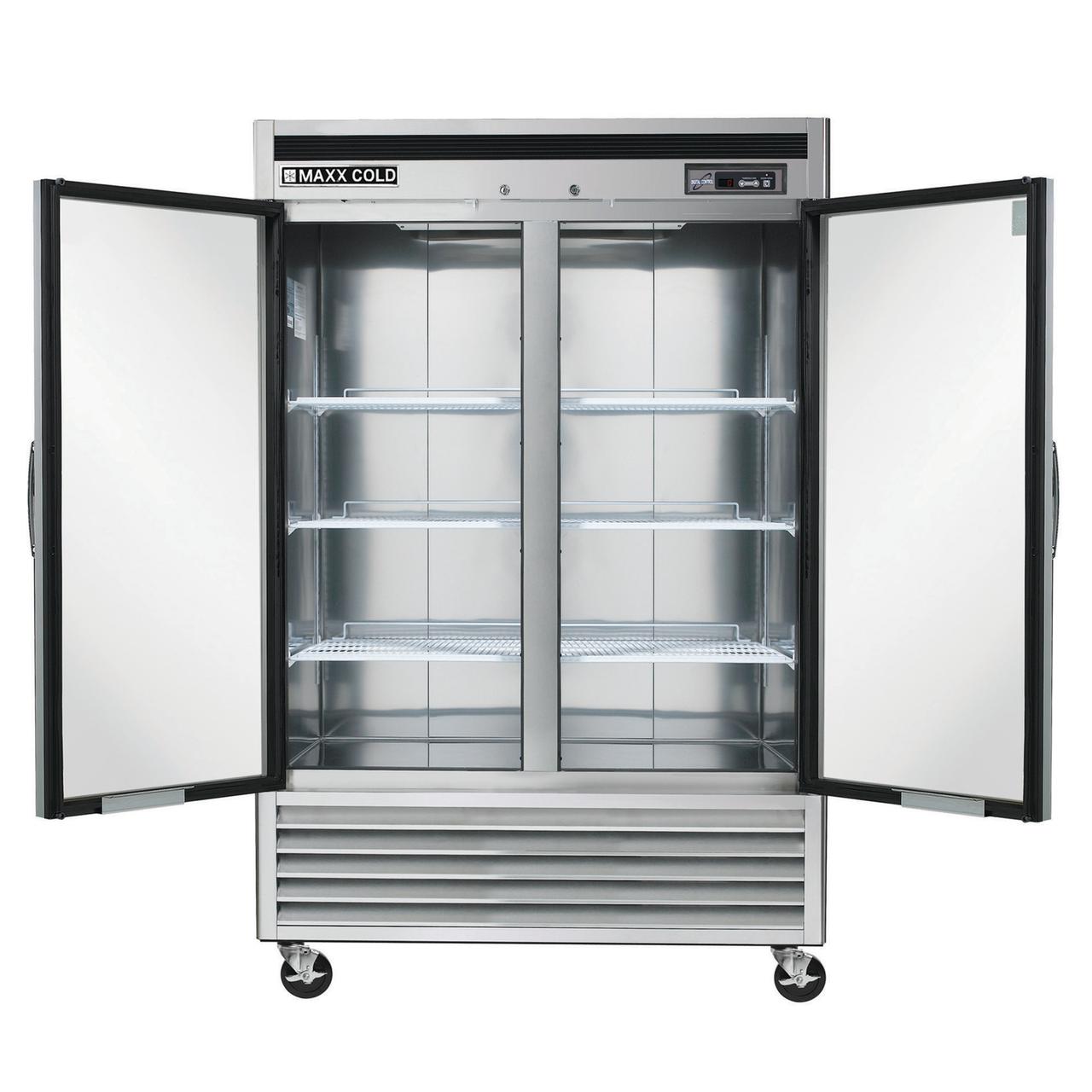 Maxximum 49 CFT 2 Door Reach-In Freezer MCF-49FD