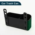 thumbnail image 6 of Unique Bargains Car Trash Can Portable Front Seats Trash Bin Green 1 Pc 7.5" Length 3.2" Width 3.5" Height Plastic, 6 of 6