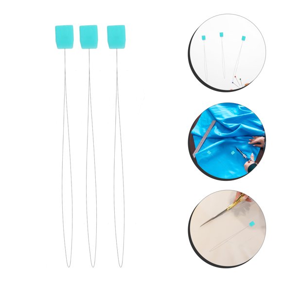 Moluckfu 10Ud Accesorios Para Bordado Con Atravesahilos Largos Para De Y De Cruz Multicolor