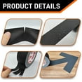 thumbnail image 5 of Black Gaffers Tape, Longer-Heavy Duty Gaffers Tape,Waterproof Matte Finish Gaff Tape,Residue Free,Non Reflective,Easy to Tear, 5 of 7