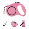 thumbnail image 3 of Unique Bargains 1 Pc Circle Style Pet Leash Scaling Dog Leash for Dog 16.4ft Long Pink, 3 of 6