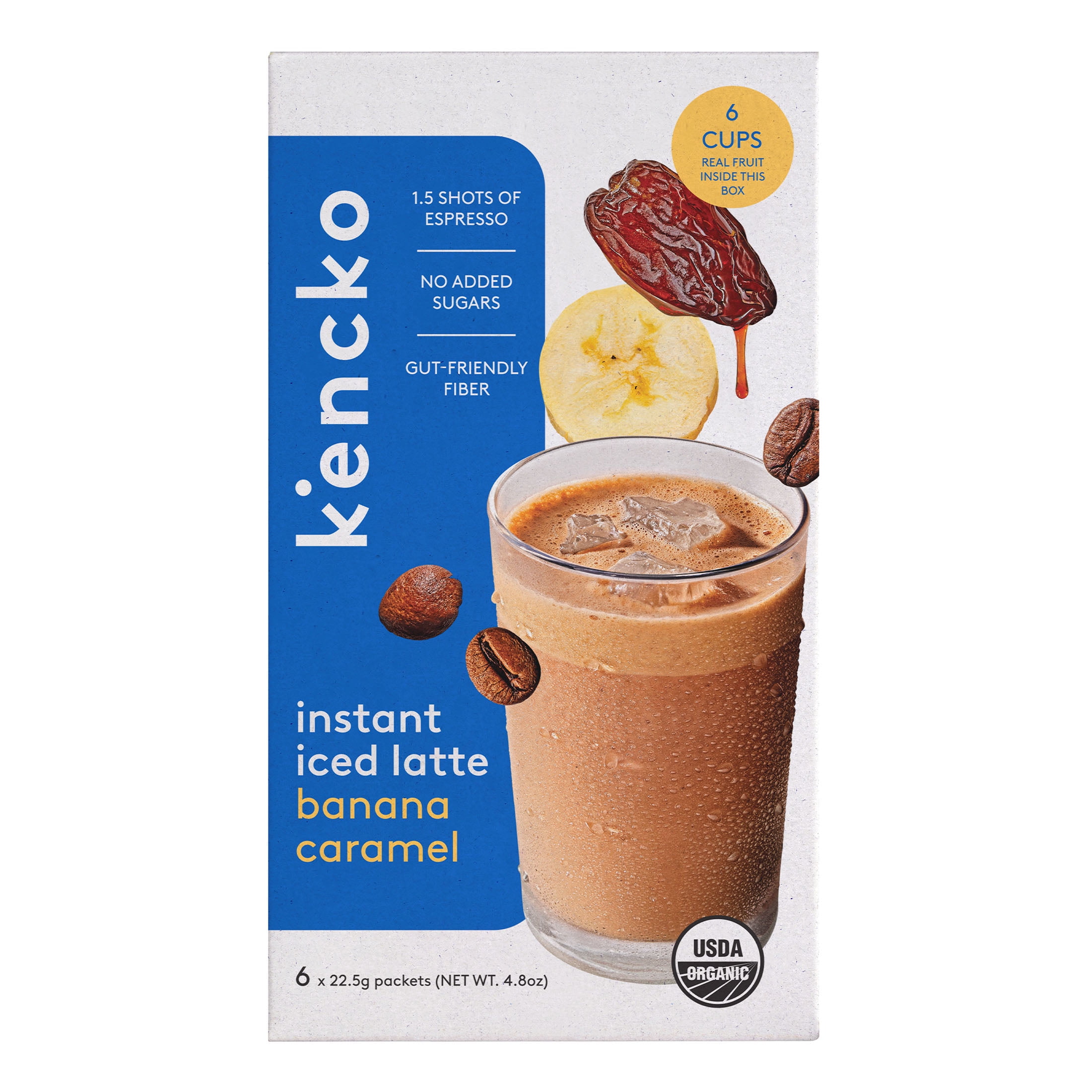 ◆mokaren☆プロフ読んでね☆即決OK◆ Kencko Mocha Mint Organic Instant Iced Latte, Powdered Drink Mix