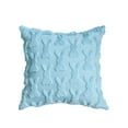 thumbnail image 2 of YWIYIUD EasterRabbit Soft Plush PillowCovers,18 x 18 Inch Set of 2,Cute RabbitJacquard Throw PillowCovers with Hidden Zipper,Spring Easter Home Decorations Cushion Case for Sofa Bedroom, 2 of 6