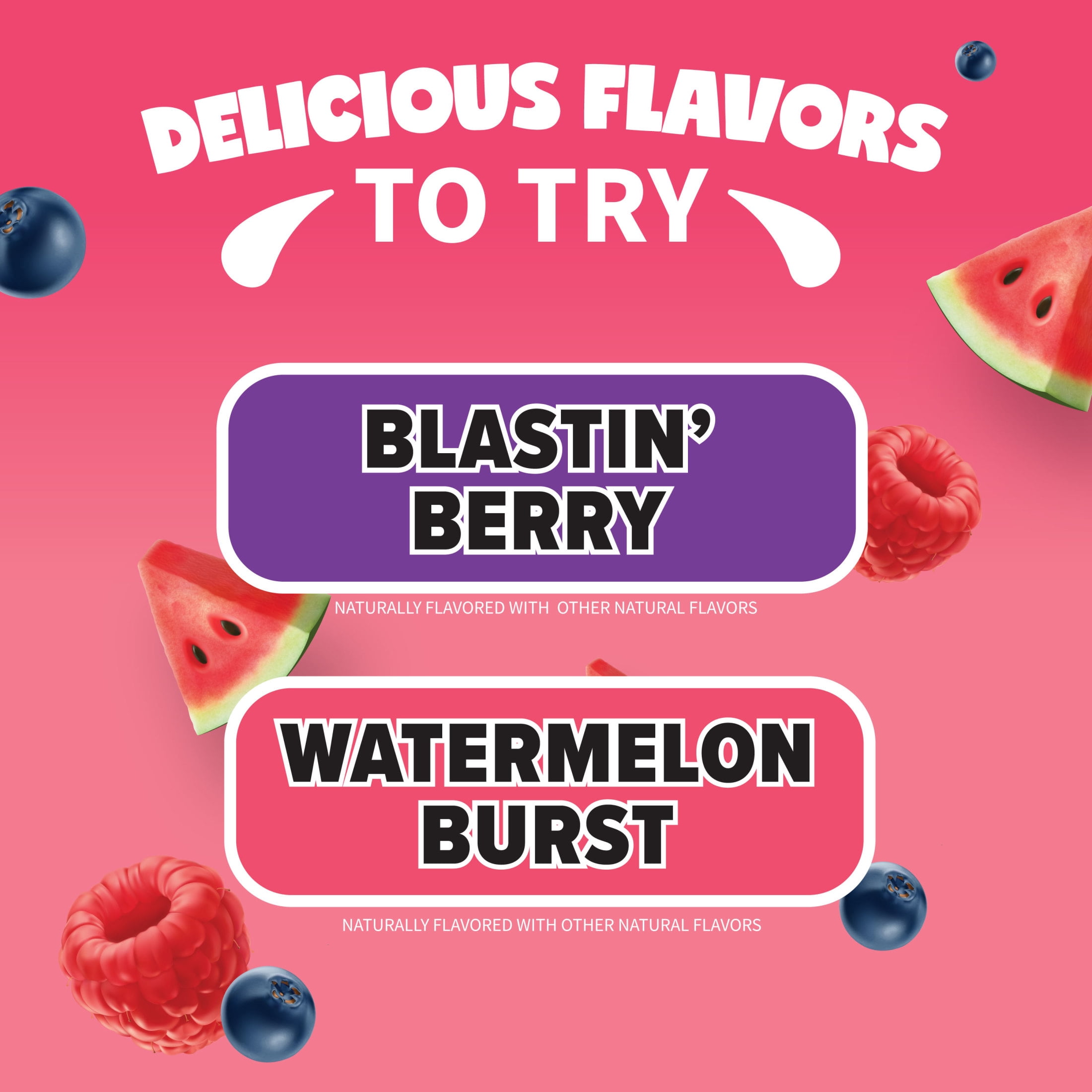Mott's Active Blastin' Berry Hydrating Juice Beverage, 8 fl oz, 24 Count Bottles (4 Packs Of 6)