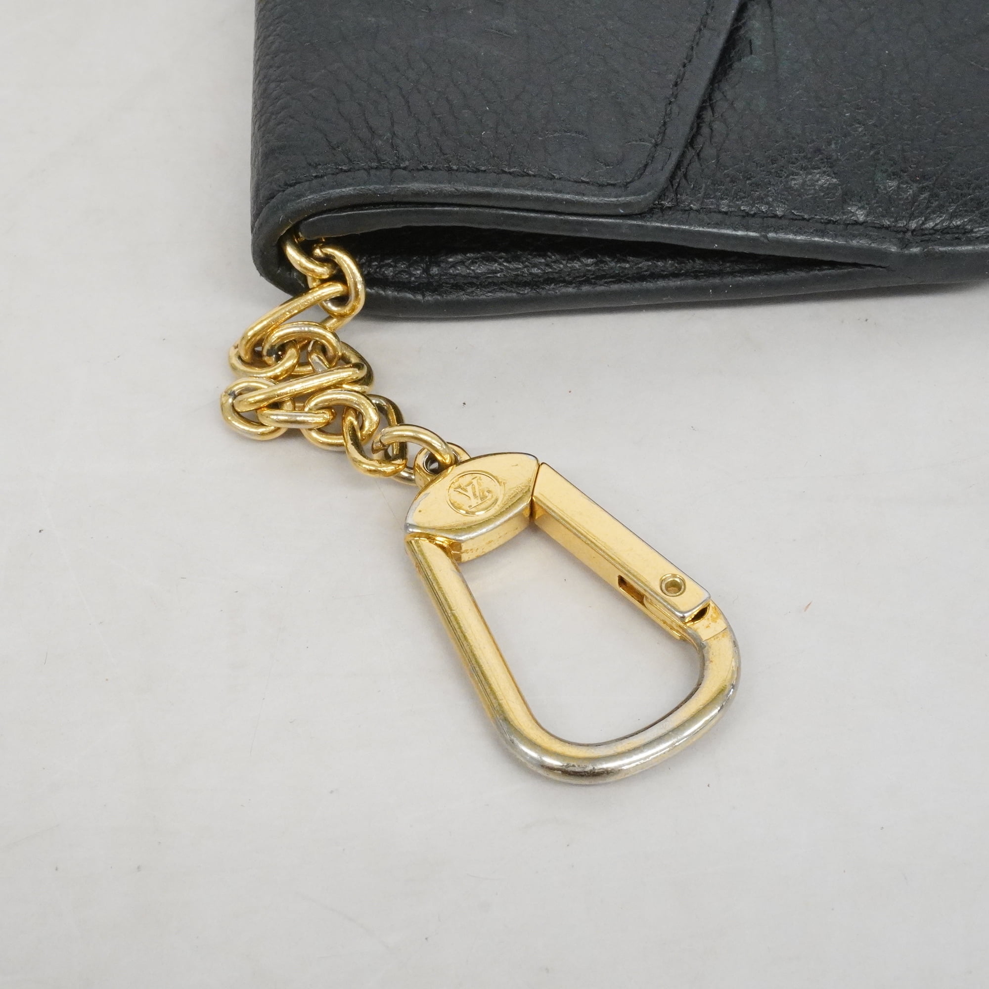 Louis Vuitton Monogram Empreinte Pochette Cles M61566 Women's Monogram  Empreinte Coin Purse/coin Case Grape