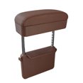 thumbnail image 2 of Sidaley Worallymy, caja de reposabrazos para coche, almohadilla de descanso ajustable, organizador de almacenamiento de artículos diversos para elevador Ventana automotriz Marrón Sidaley VI000928-05, 2 of 6