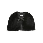 The Children's Place Big Girls Dressy Fur Cape, Size 5-16