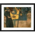thumbnail image 2 of Art.com Music, 1895 Giclee Print by Gustav Klimt, Black Frame Wall Art, 21" x 17", 2 of 5