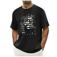 thumbnail image 2 of Vetsdori Fourth of July Tshirts for men Short Sleeve Summer Pullover Casual American Flag Graphic Independence Day,Crew Neck Mens Tops Patriotic, 2 of 6
