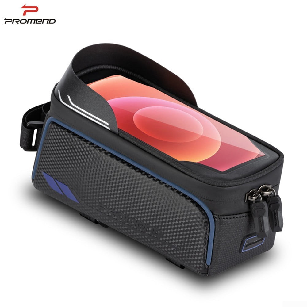 Waterproof Bike Bicycle Mobile Phone Holder Bag Front Tube Pouch Frame Pannier
