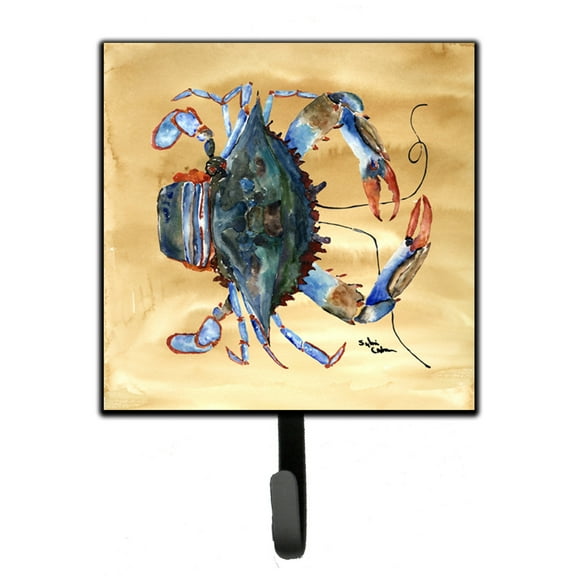 Carolines Treasures 8156SH4 Crab Leash or Key Holder Single Hook multicolor