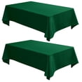thumbnail image 1 of Manteles de Lino Sintético Ajustables Navidad Paquete de 2 150x300cm Verde, 1 of 9