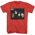 thumbnail image 1 of T-Shirt Adulte Photo Baiser en Demi-Teinte Rouge Chiné m, 1 of 2