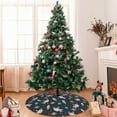 thumbnail image 7 of Lsque Space Print Christmas Tree Skirt, Tree Skirt with Ties or Velcro, Perfect for Holiday Decorations, Halloween, and New Year-36", 7 of 7