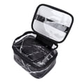 thumbnail image 2 of Bolsa de Cosméticos de Doble Capa Nikou de PVC Transparente, 2 of 15