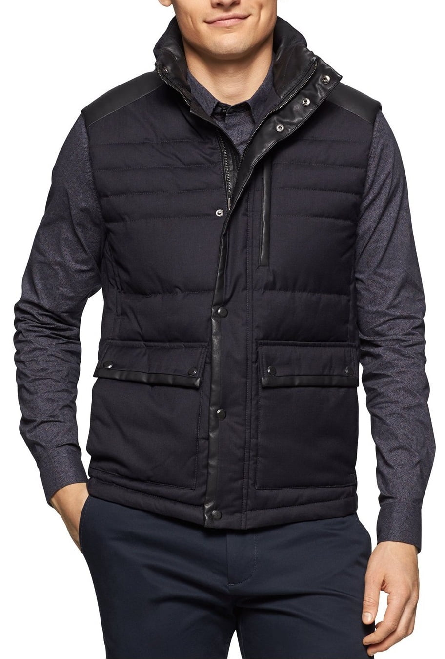 Calvin Klein Calvin Klein NEW Navy Blue Mens Size Medium M Utility