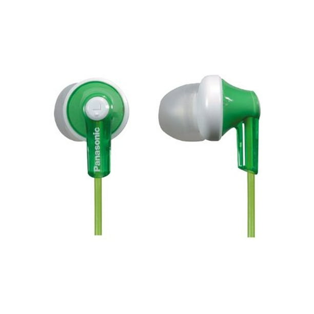 Panasonic ErgoFit Best in Class InEar Earbud Headphones Green