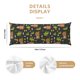 thumbnail image 3 of Fotbe Funny Sloths In The Forest Funda para Almohada Corporal con Diseño, Funda de Microfibra Ultrasuave de 20x54 Pulgadas, Ropa de Cama Elegante, 3 of 7