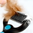 thumbnail image 2 of Cepillo Deslanador para Gatos y Perros con Doble Función y Dientes Redondeados, 2 of 6