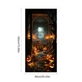 thumbnail image 3 of Halloween Door Curtain Decorations, 71" x 35" Door Cover | Door Curtain for Doorways, Entrances, Haunted Houses, and Halloween Parties, #07, 3 of 6