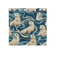 thumbnail image 5 of Sea Lion in Sea Blackout Curtains 2 Panels Set Grommet Drapes for Bedroom Living Room W55xL54, 5 of 5