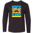thumbnail image 3 of Inktastic Geometry Math Geek Funny School Long Sleeve Youth T-Shirt, 3 of 5