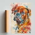 thumbnail image 2 of Doguede Bordeaux Dog Poster Wall Art for Bedroom Living Room Funny Graffiti Dog Picture Cool Dog Decor Wall Art, 2 of 6