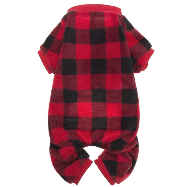 Pijama para perros SCENEREAL, ropa de invierno de forro polar suave para perros