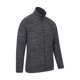 thumbnail image 2 of Mountain Warehouse - Forro Polar Snowdon Jaspeada para Hombre (Carbón), 2 of 5