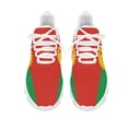 thumbnail image 1 of Oromo Espadrilles Imprimé Drapeau Rouge Vert Jaune pour Voyage en Plein Air Chaussures de Course Confortables et Douces pour Femmes Bout Rond, 1 of 5