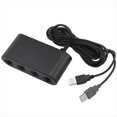 thumbnail image 1 of Adaptador de Controlador para Controlador GameCubes Adaptador de 4 Puertos para A U para Switch Convertidor USB Compatible con para Turbo, 1 of 5