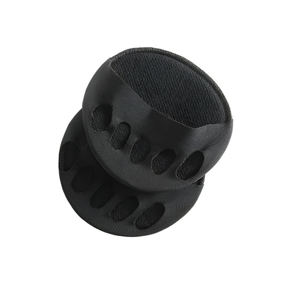 TELOLY Ball of Foot Cushions Socks Metatarsal Forefoot Pads for Women Anti-Slip Toe Topper Liner Socks High Heels Shoes Inserts for Foot Pain Relief