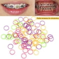 thumbnail image 4 of Fugacal 100 Pcs/Paquete de Bandas de Goma para Dientes Elásticos Dentales Profesionales, Suministros de Ortodoncia, Bandas de Goma de Colores, Herramienta de Ortodoncia Oral(1/4 （6,35 MM)) Fugacal No se aplica, 4 of 5