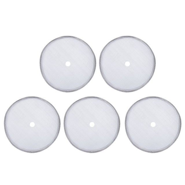 Heaveant Filtre à café, Accessoire de Filtre à Mailles de café en Acier Inoxydable 5 pièces pour cafetière de Presse française de 600 ML