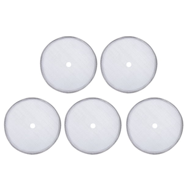 5 filtros de café de acero inoxidable para cafetera de prensa francesa de 600 ml, accesorio de filtro de malla