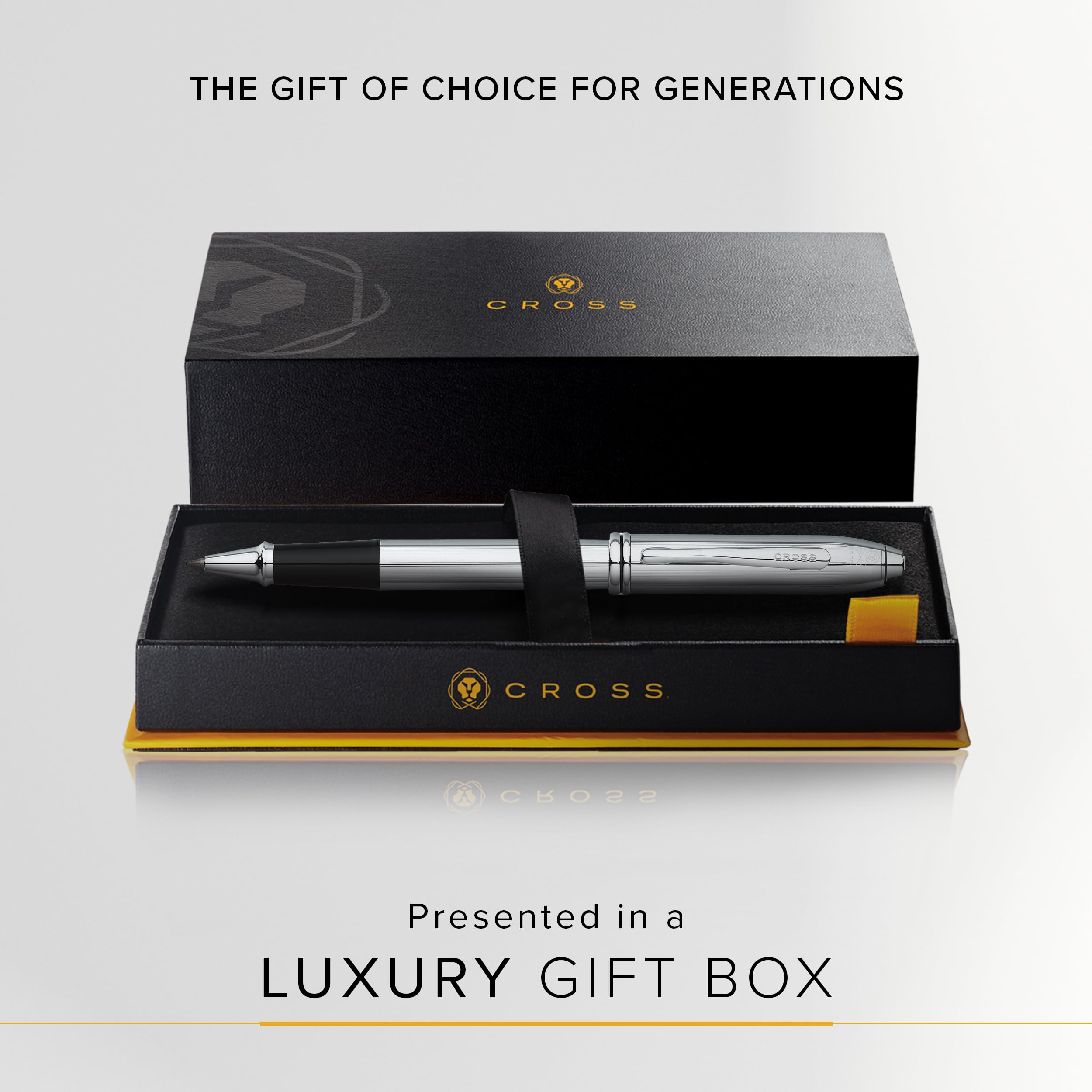 Cross Townsend® Lustrous Chrome Rollerball Pen