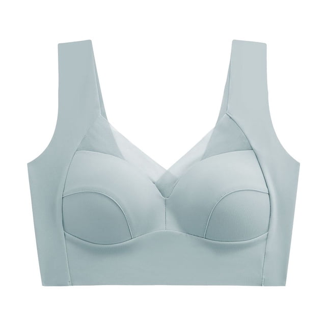 2025 Soutiens-Gorge à Bonnets Fixes pour Femmes Pack en Soie Dos Magnifique Rassemblé Soutiens-Gorge pour Femmes Grande Taille Pack Sans Armature Soutiens-Gorge Confortables en Vrac pour Course Sports Sports