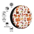 thumbnail image 4 of Naloa Autumn Gnome PVC Leather Spare Tire Wheel Cover Spare Tire Cover, for Car Truck SUV Camper Trailer Universal Fit(14-17in)-17 inch, 4 of 6