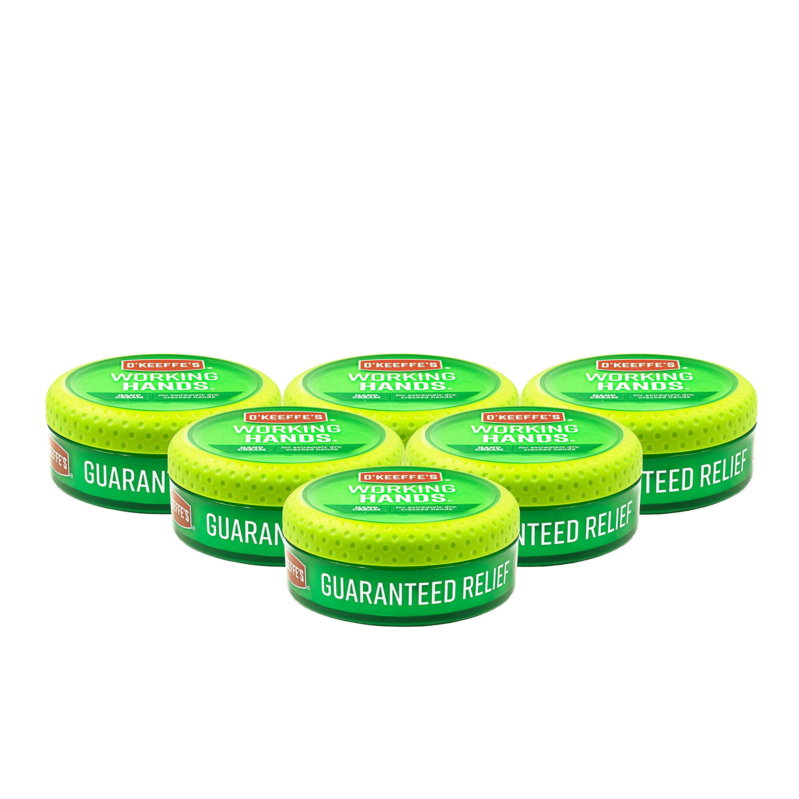 O'Keeffe's Working Hands Hand Cream, 3.4 ounce Jar, (Pack of 3